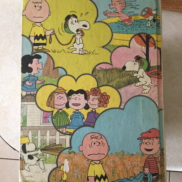Vintage Charlie Brown DICTIONARY Picture Book π VERY RARE - Picture 3 of 16